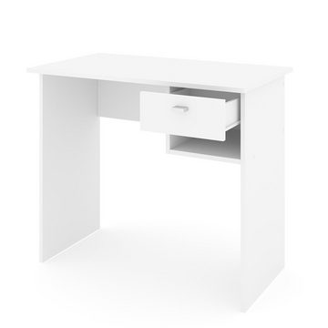 Vicco Schreibtisch Arbeitstisch Bürotisch PC-Tisch COLIN Weiß