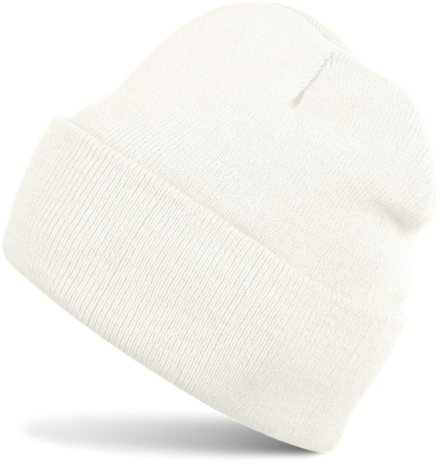 styleBREAKER Strickmütze Winter Strickmütze mit Krempe (1-St)