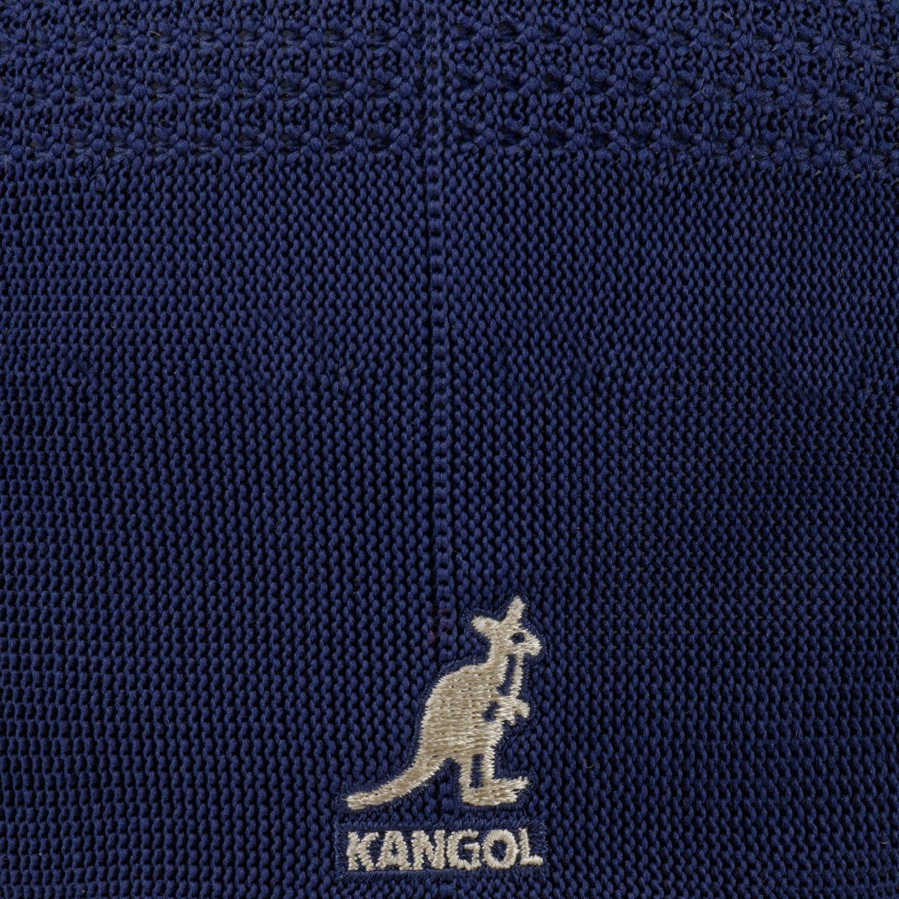 Schiebermütze Schirm Kangol mit Flat Cap dunkelblau (1-St)