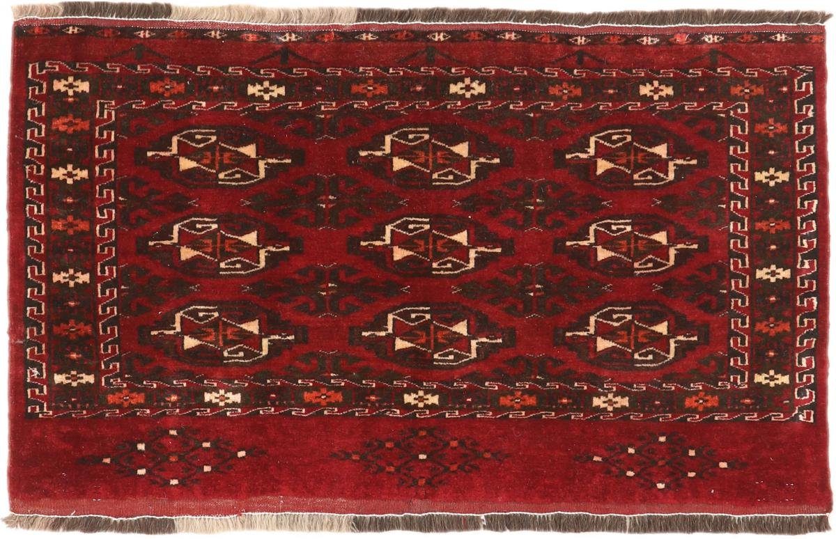 Orientteppich Turkaman 70x120 Handgeknüpfter Orientteppich / Perserteppich, Nain Trading, rechteckig, Höhe: 6 mm