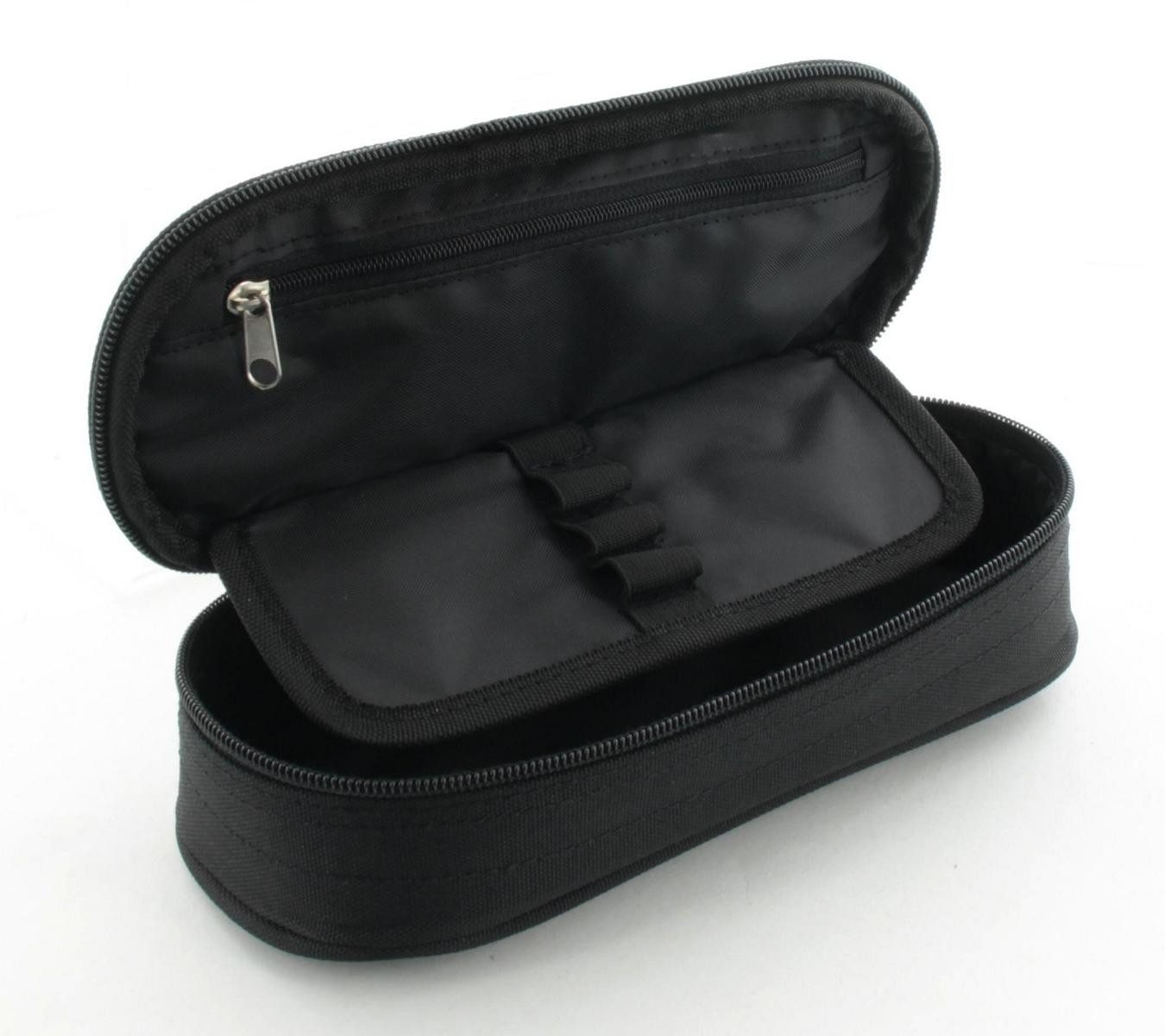 Buddy Federmäppchen Schlamperbox Federtasche, (ein Stück, 1-tlg., ca. B/H/T 21,5/8,5/5,5 cm), Zipperfach