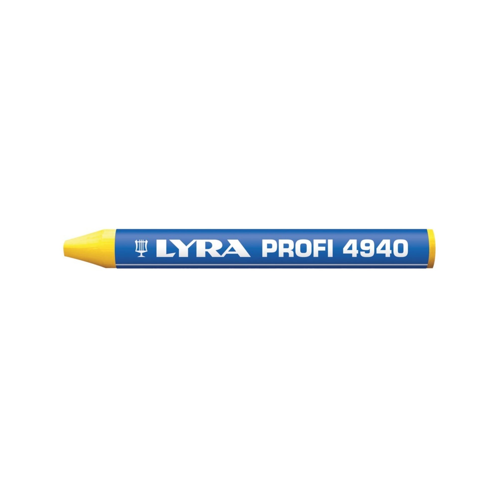 LYRA Malkreide Lyra Reifen-/Universalkreide 4940 a 12 St. gelb