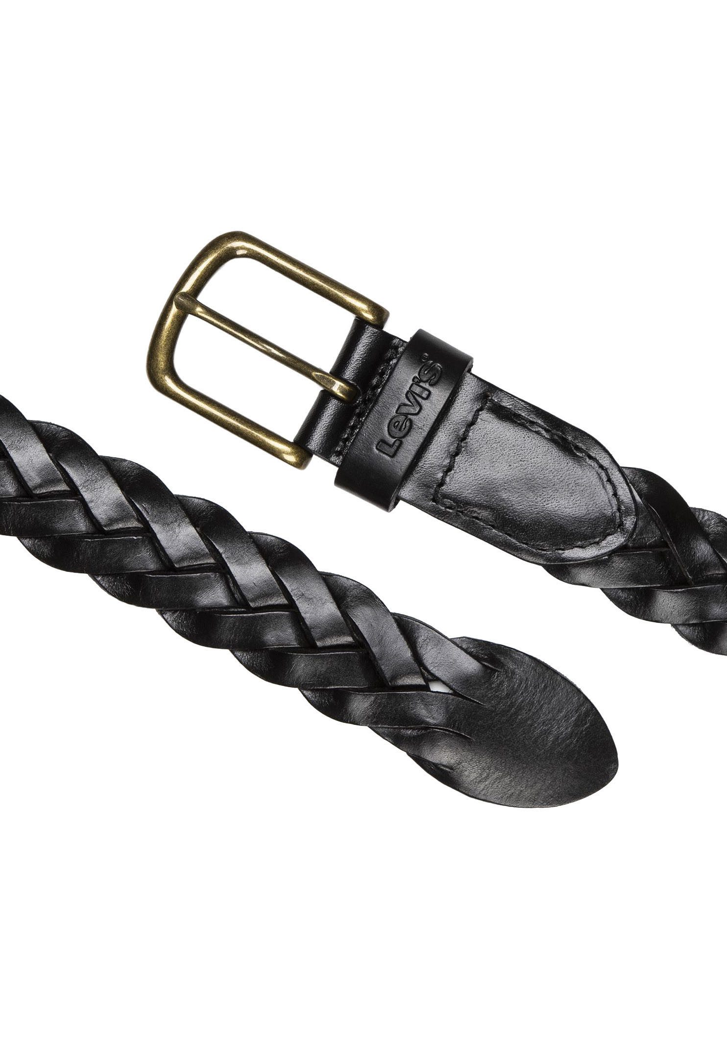 Levi's® Ledergürtel LEATHER BRAID Unisex günstig online kaufen