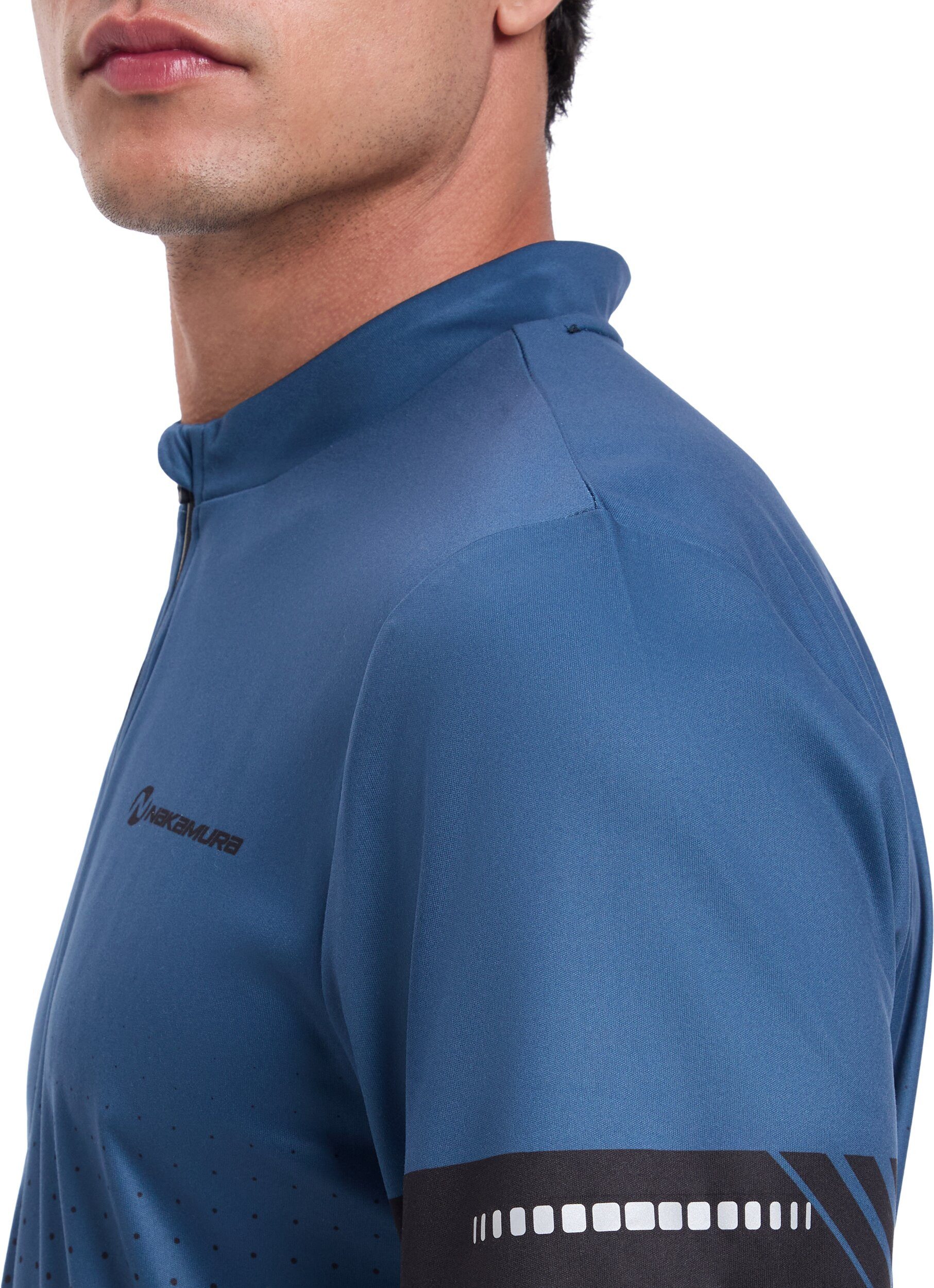 NAKAMURA Radtrikot He.-Fahrrad-Trikot Daniel V M AOP/NAVY
