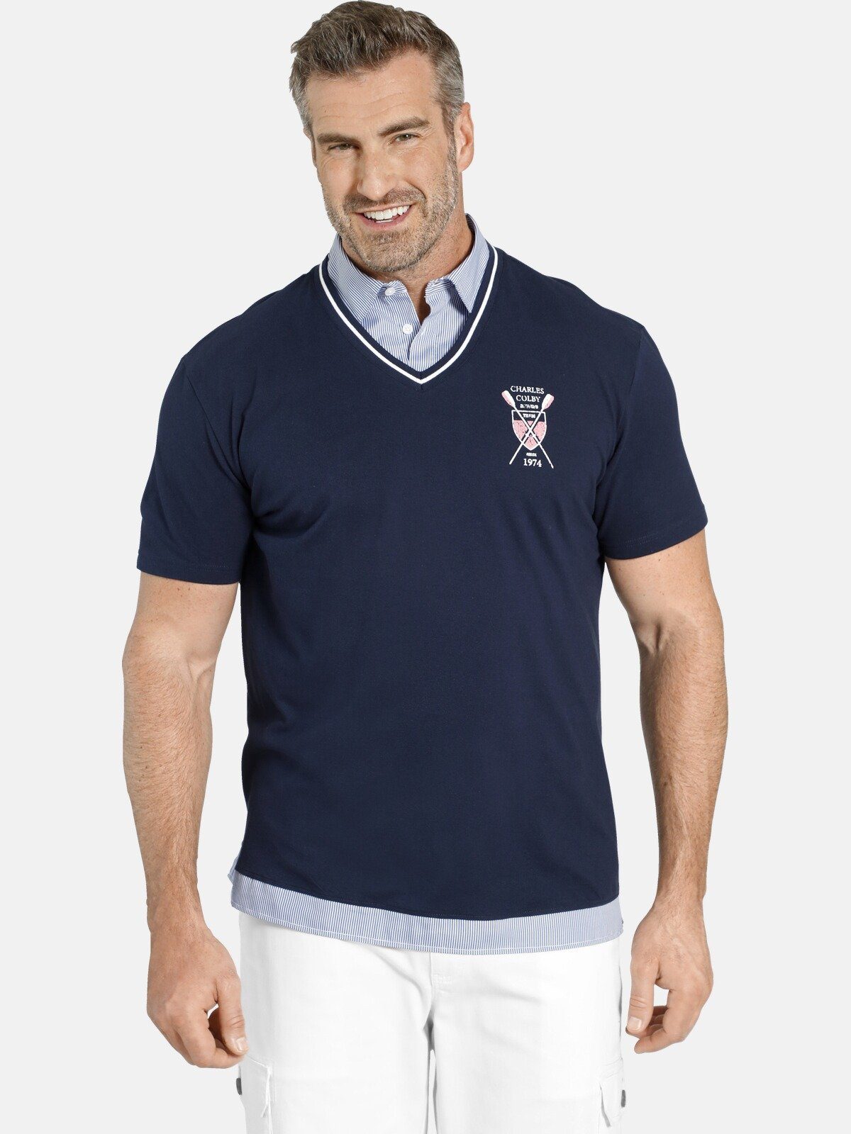 WILLERS EARL Poloshirt mit Charles Colby Business-Kragen