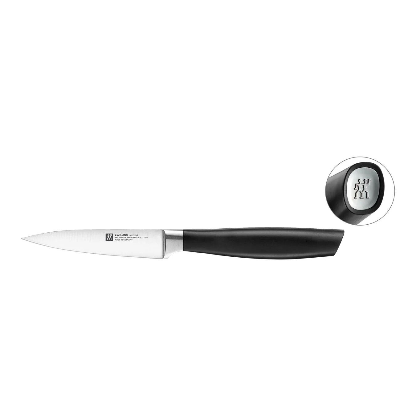 Zwilling Spickmesser ZWILLING All * Star Spick & Garniermesser 10 cm, Silber