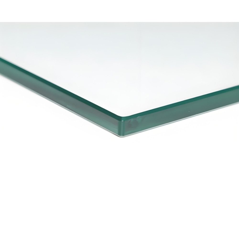 LebensWohnArt Tischplatte Glasplatte TERRY 60x60cm Quadratisch Gehärtetes Glas 8mm Stärke