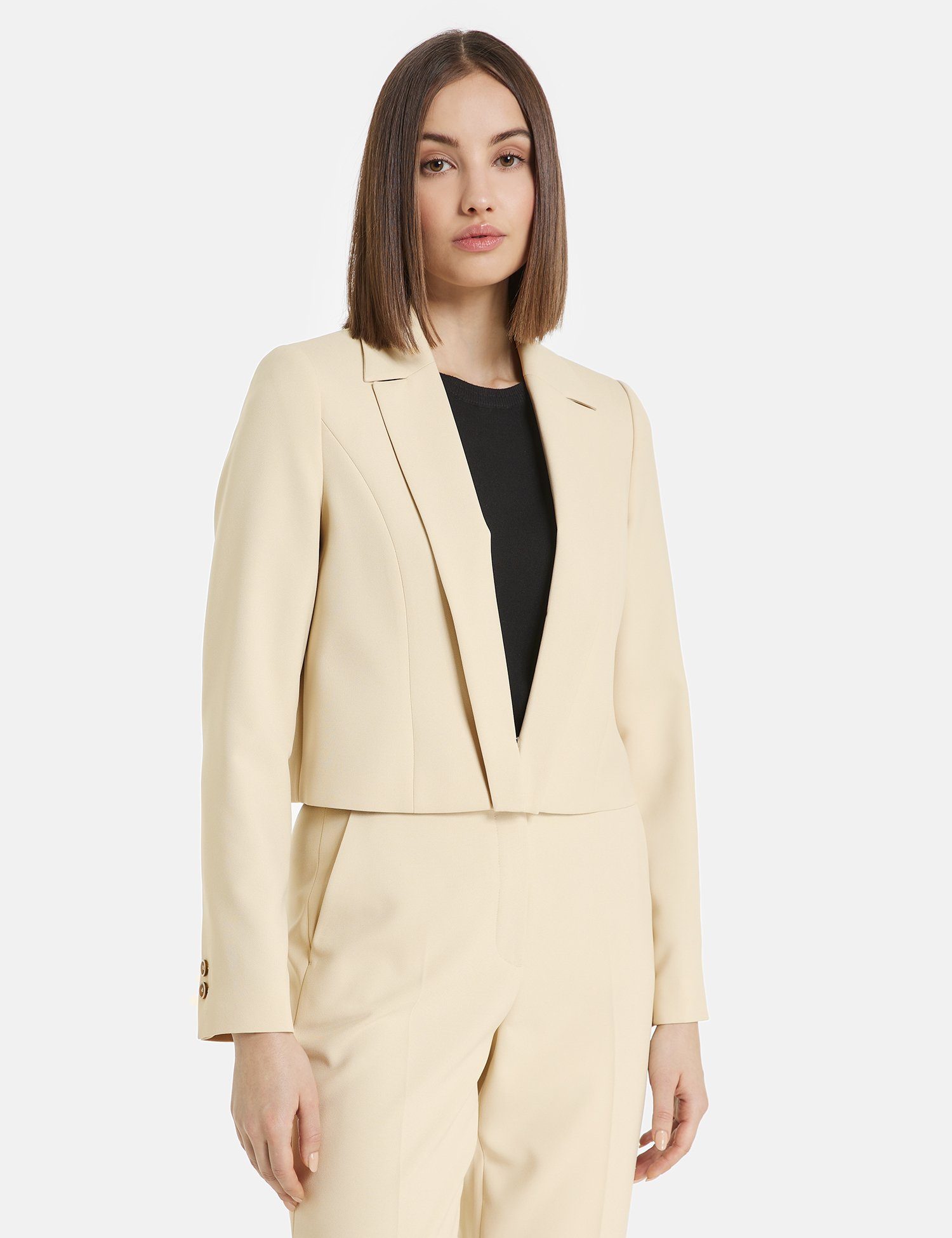 Taifun Jackenblazer Boleroblazer aus feiner Stretch-Qualität