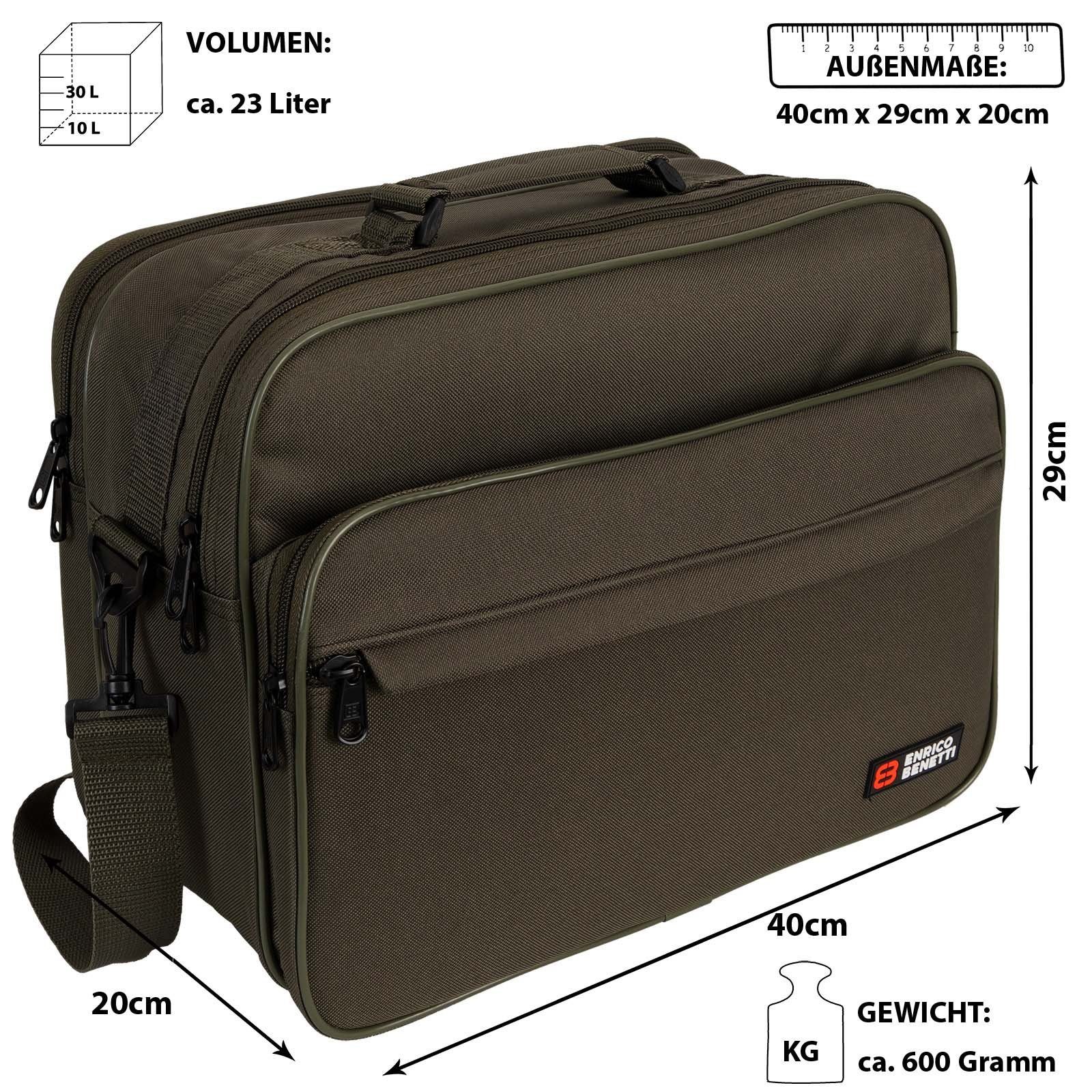 EAAKIE Umhängetasche Arbeitstasche Umhängetasche Messenger Flugbegleiter Herrentasche – Bild 2 von 5