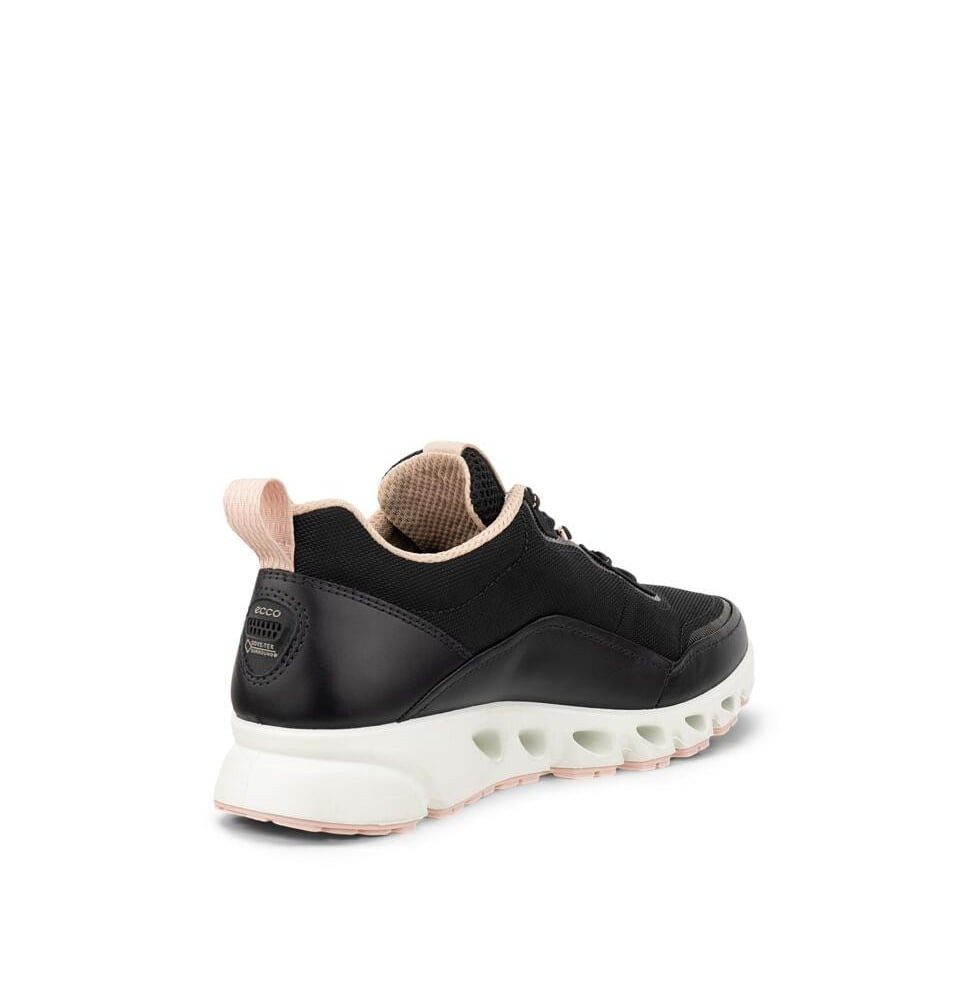 Ecco Multi-Vent GTX (Leder/Textil, wasserdicht) 2026 schwarz/rosa Damen Sneaker