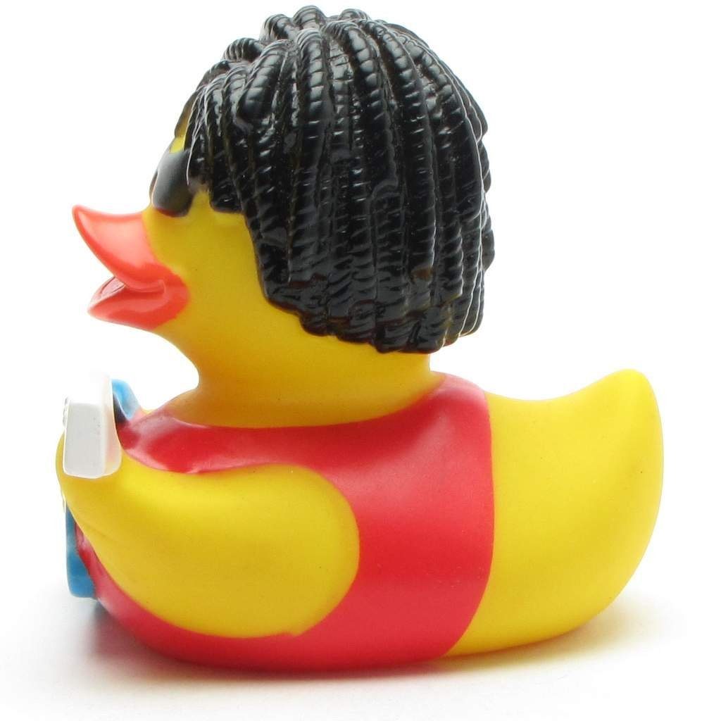 Badeente - Quietscheentchen Rocker Duckshop Badespielzeug