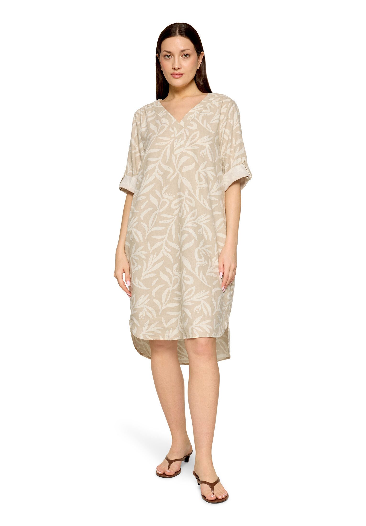 Cartoon Sommerkleid Damen mit Muster