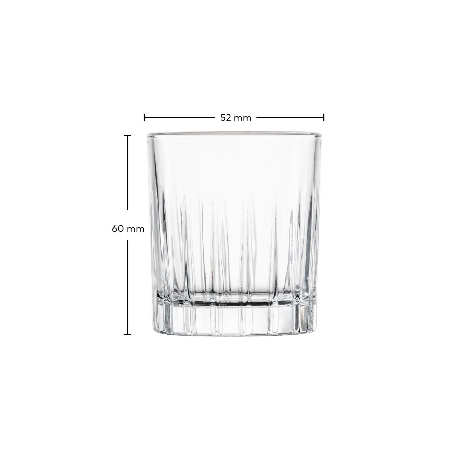 SCHOTT-ZWIESEL Schnapsglas Stage Schnapsgläser 78 ml 4er Set, 4-tlg., Glas