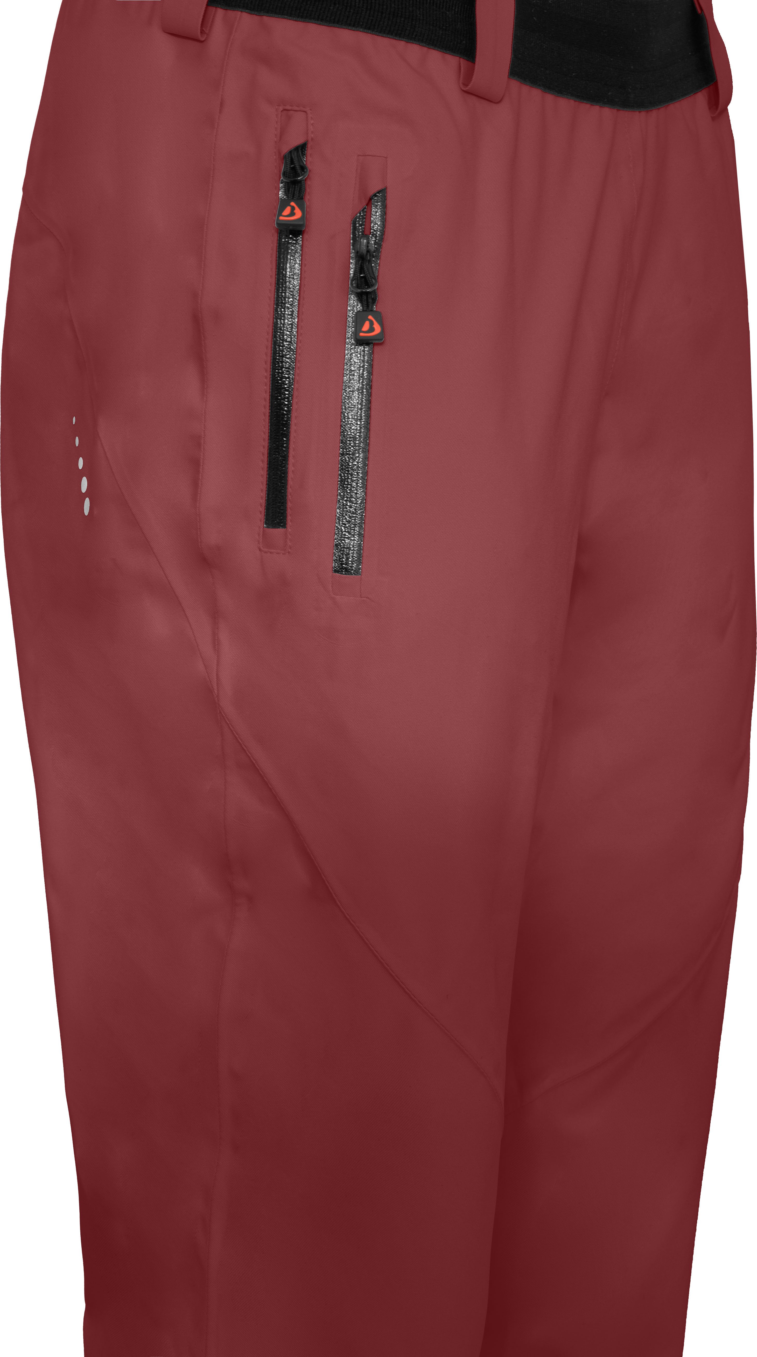 Bergson Regenhose VERDAL Thermo Damen (Über) Regenhose, recycelt, leicht wattiert, 20000 mm Wassersä
