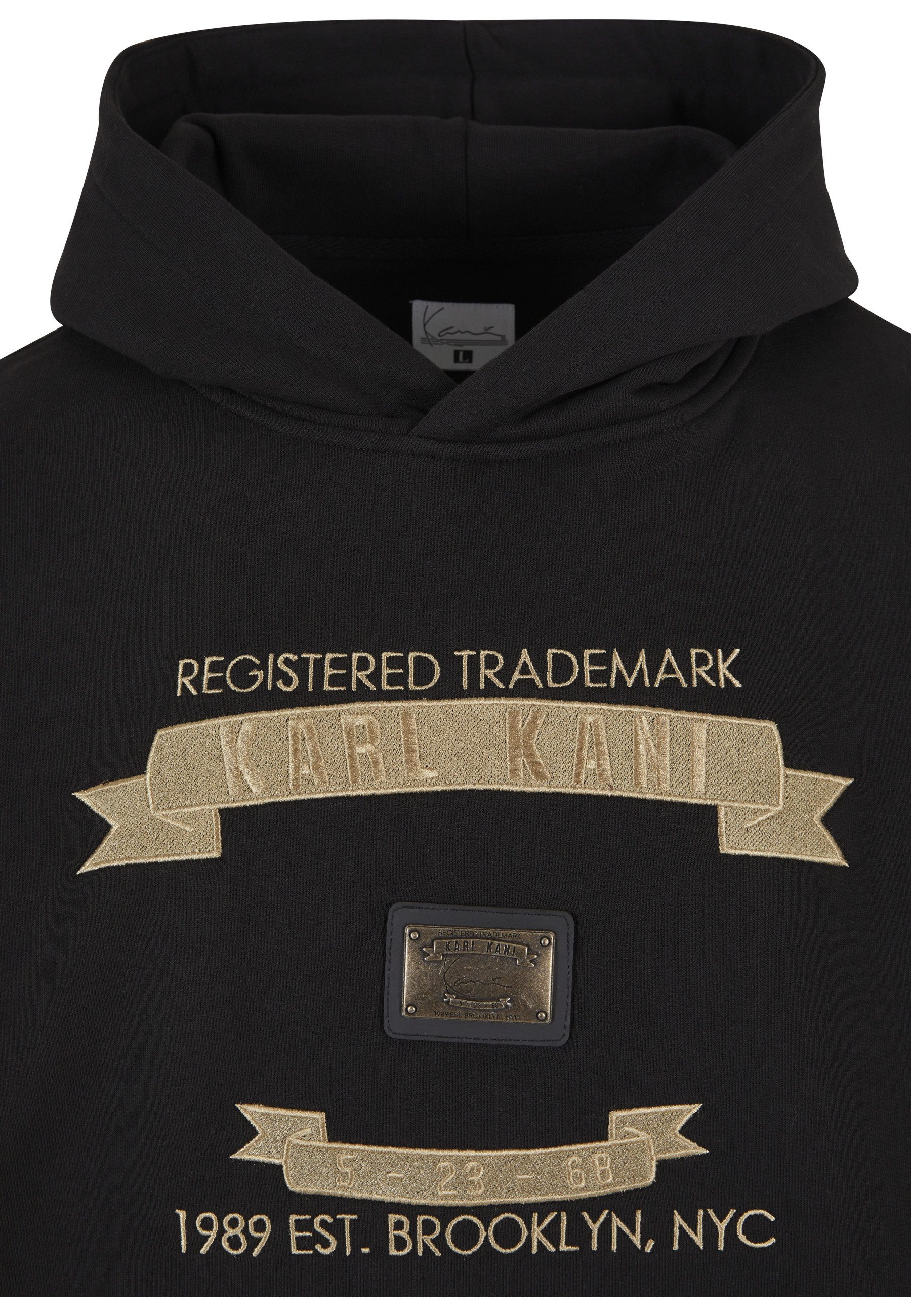 Karl Kani Kapuzensweatshirt Karl Kani Herren KM241-006-1 Karl Kani Metal Plate Os Hoodie (1-tlg)