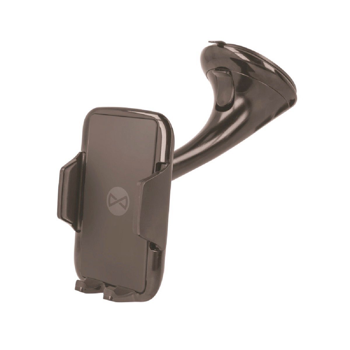 Forever Smartphone-Halterung U-17 10W induktive Autohalterung Induktionsladegerät Schwarz