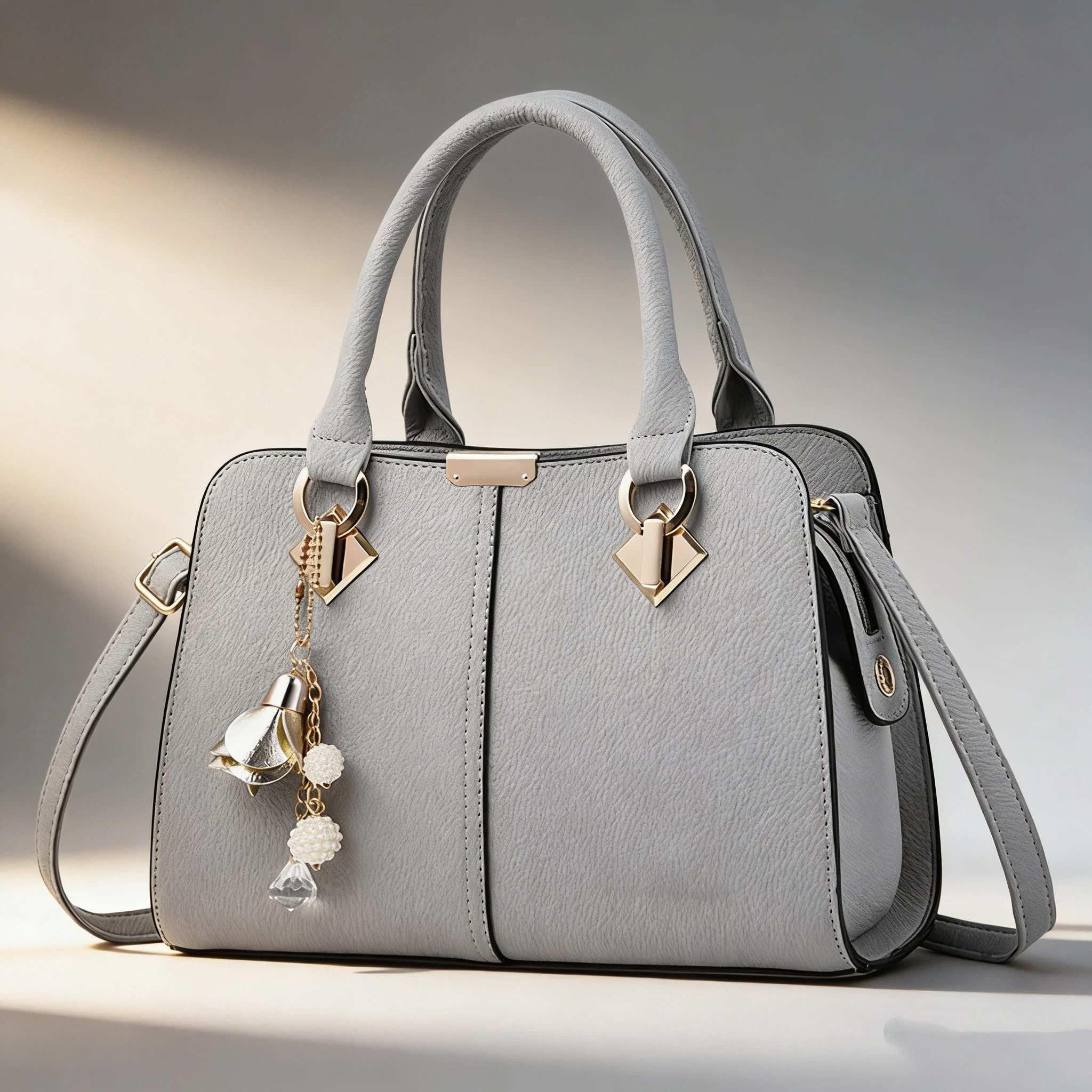 OKWISH Henkeltasche Damen Handtasche Umhängetasche Frauen Schulterbeute Freizeittasche (Arbeitstasche Messenger-Tasche Top Griff mit Schultergurt, 1-tlg., Kunstleder, Unitasche, Bürotasche, 28x19x13 cm), für Frau Frauen Jungen Arbeit Business Schule Büro usw