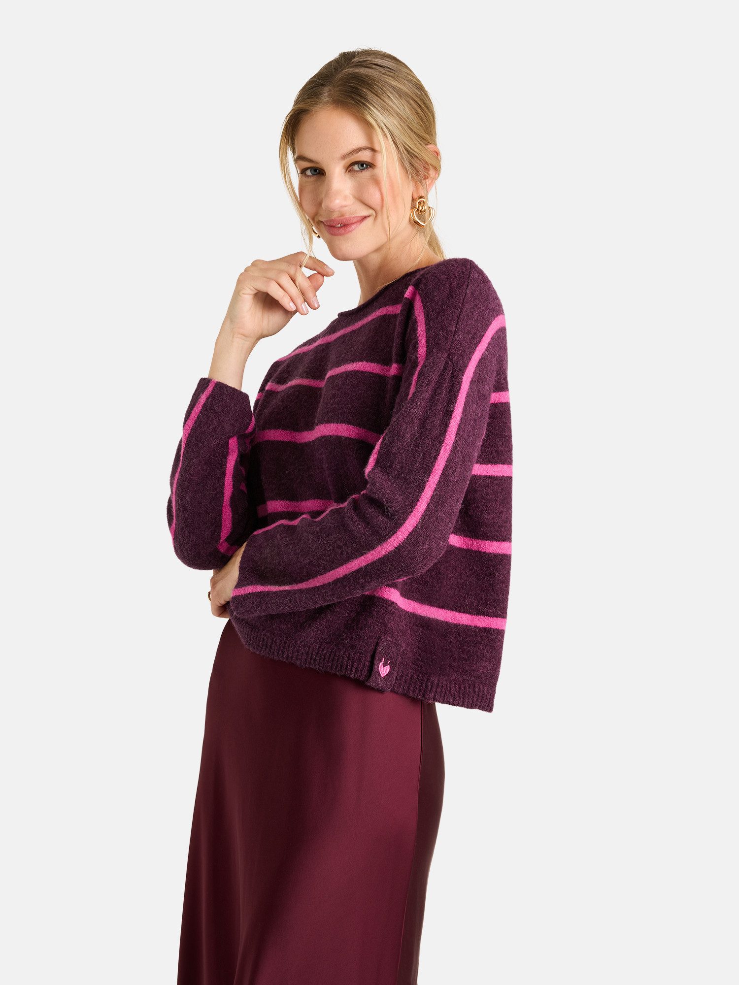 Lieblingsstück Strickpullover SingaEP mit Alpaka, Rundhals