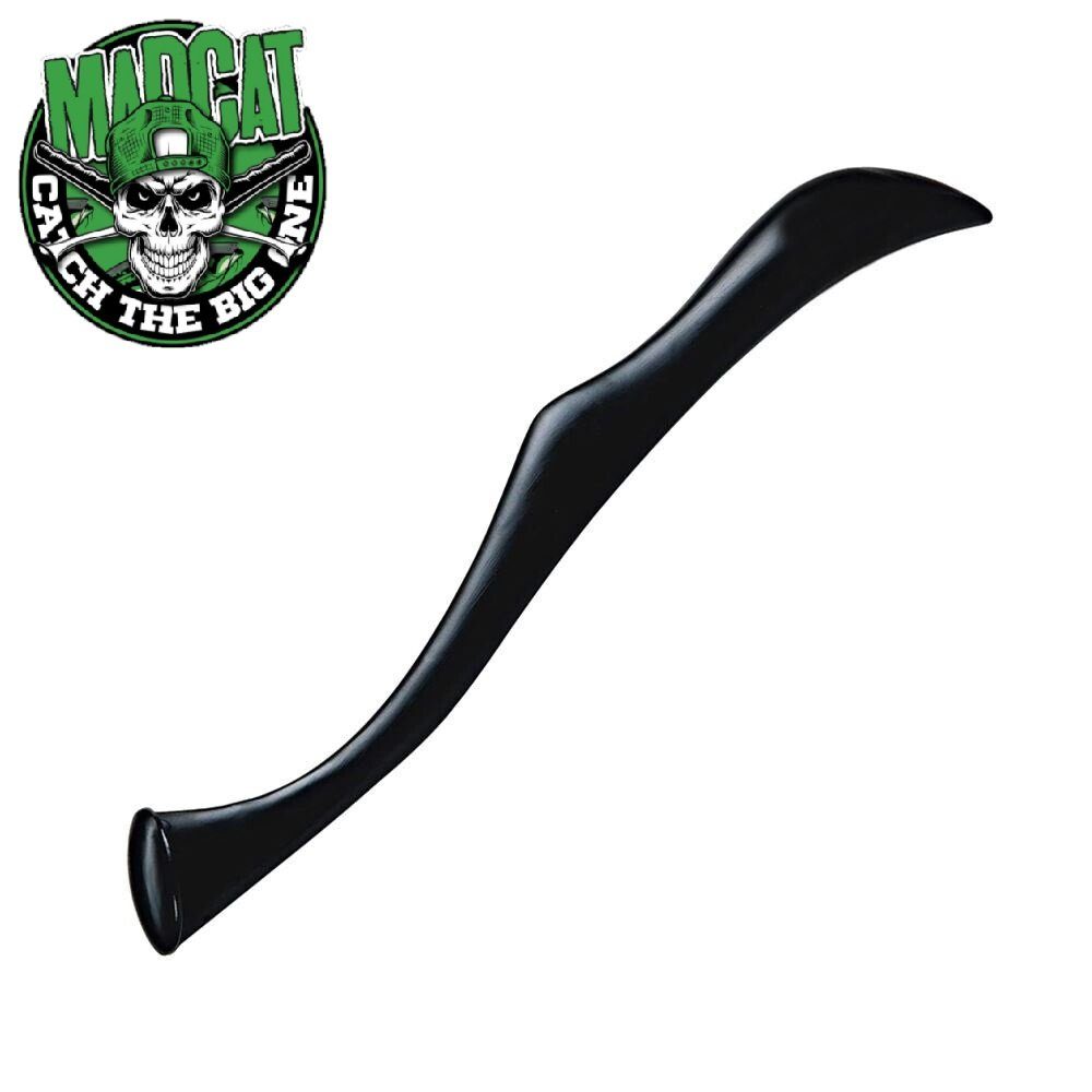 MADCAT Wallerholz Klong Qualitäts Wallerholz schwarz zum Klopfen auf Wels Klopfholz, Qualitativ hochwertig und äusserst funktionell