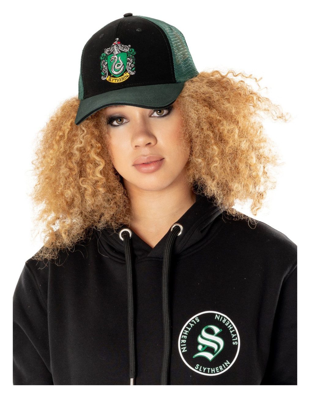 heo Trucker Cap Harry Potter Trucker Cap Slytherin