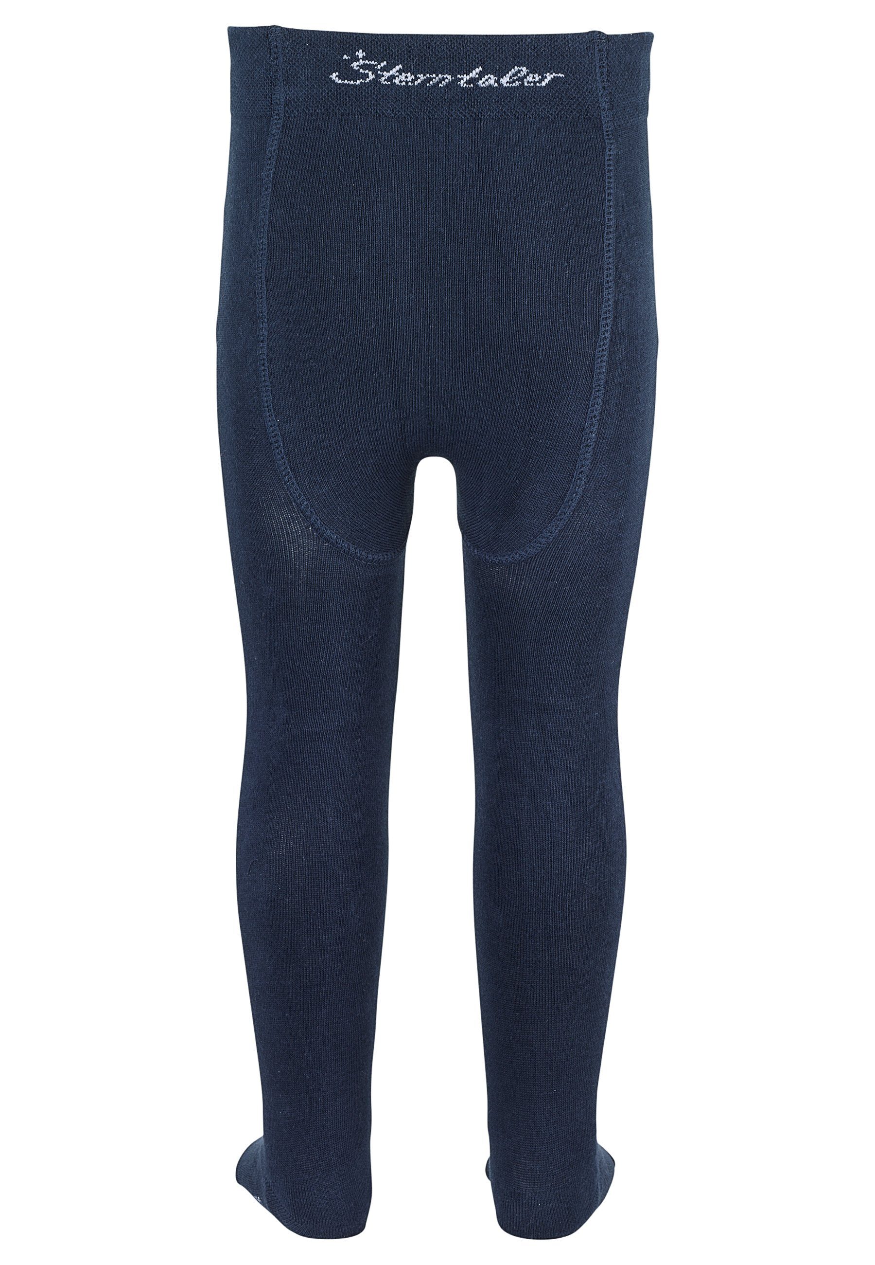 Sterntaler® Strumpfhose Strumpfhose uni (1 St) Krabbelstrumpfhose aus Baumwolle und Komfortbund – Bild 2 von 5