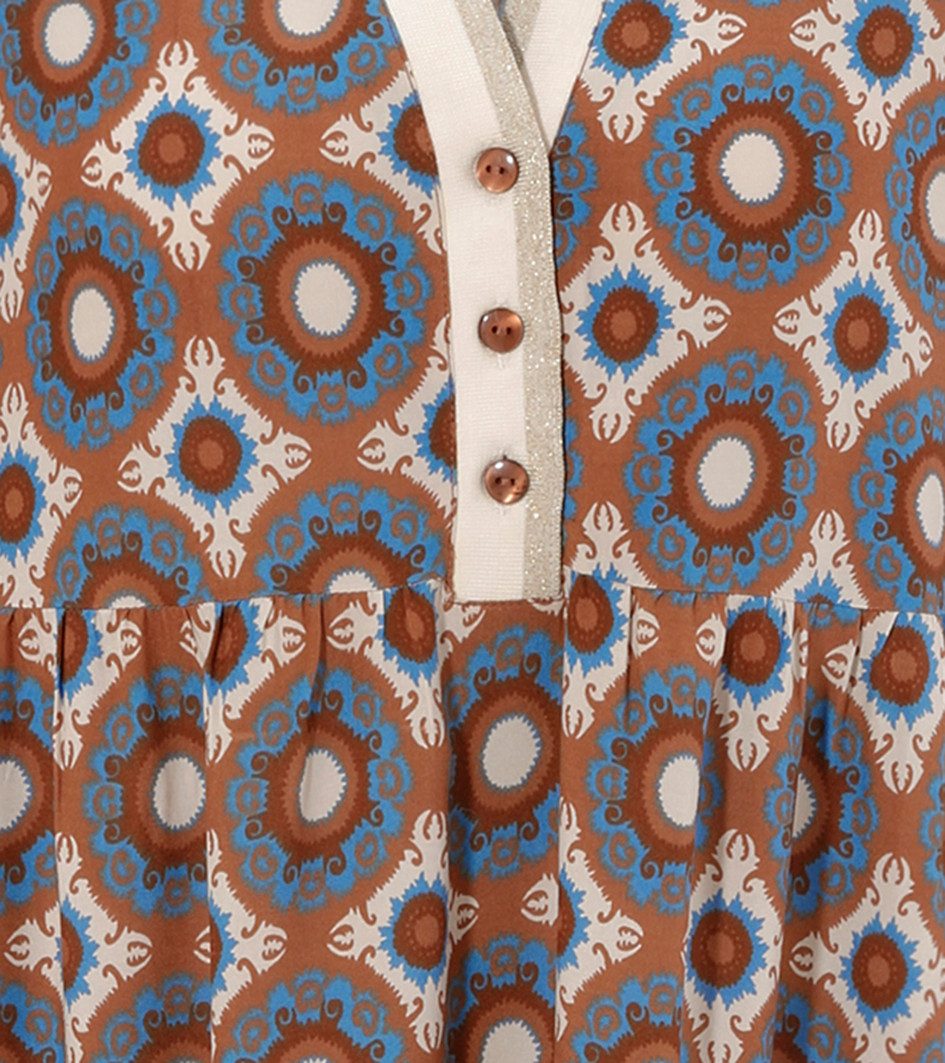 Aniston CASUAL Maxikleid mit fantasievollem Mandala-Druck