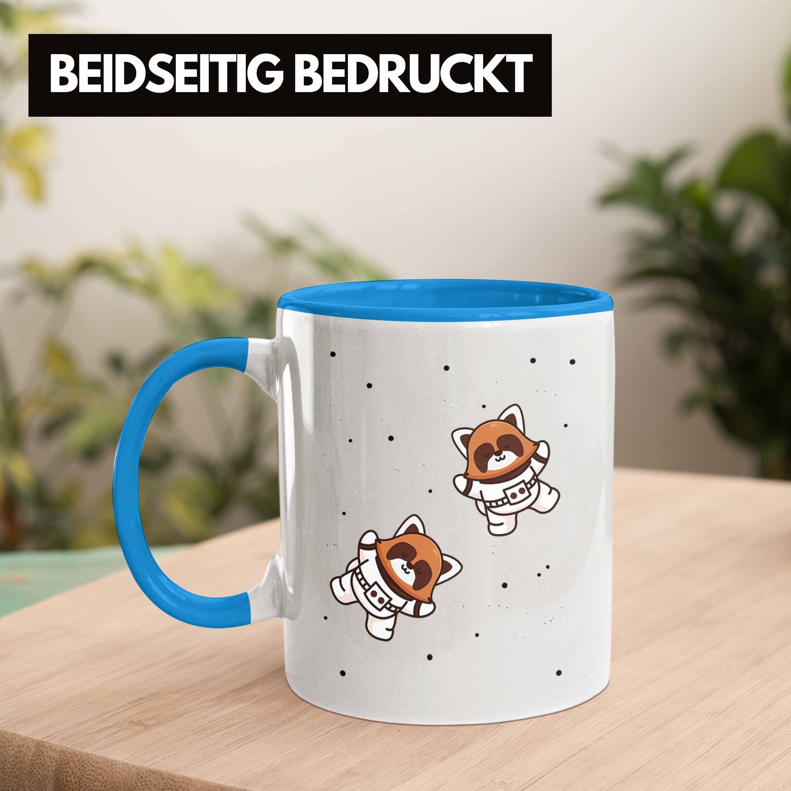 Roter Geschenkidee Galaxie Tasse Jungs Tasse Trendation Blau Trendation Kinder - Mädchen Grafik Lustige Panda für