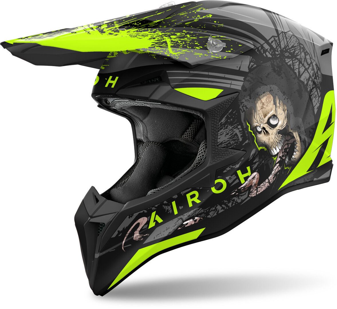 Airoh Motocrosshelm Wraaap Darkness Motocross Helm