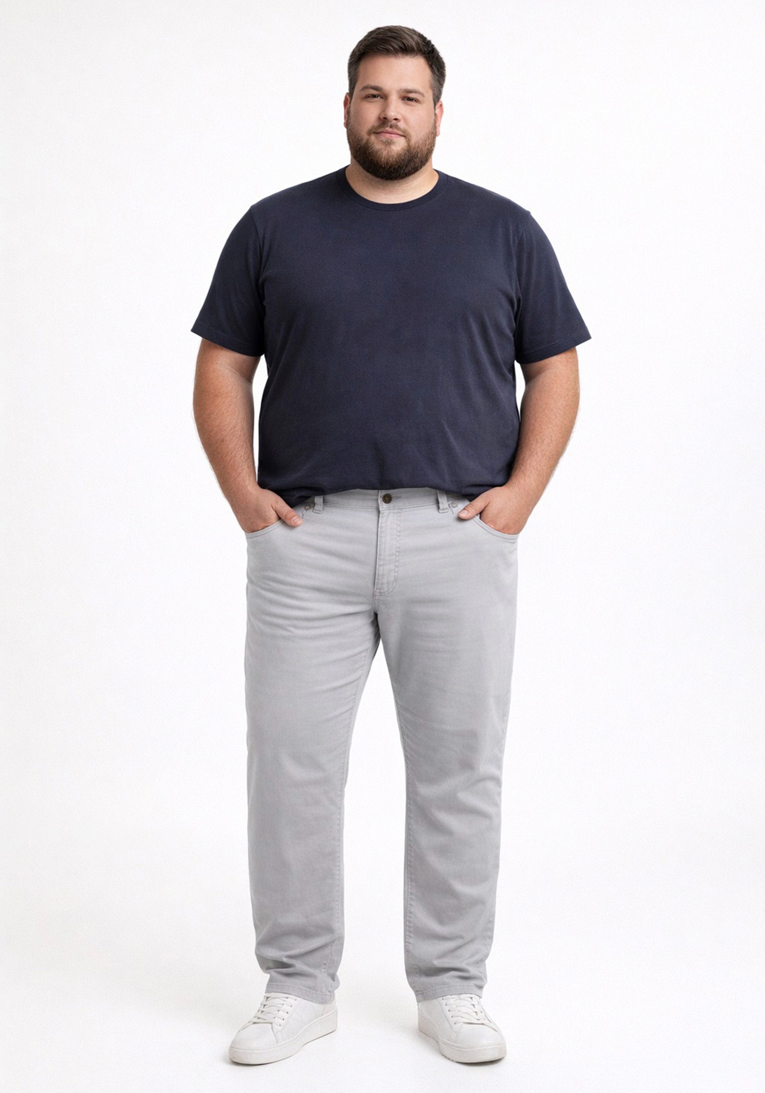 Man's World Plus 5-Pocket-Hose Große Größen Angebot: in Konfektionsgrößen Normal - und Kurzgrößen