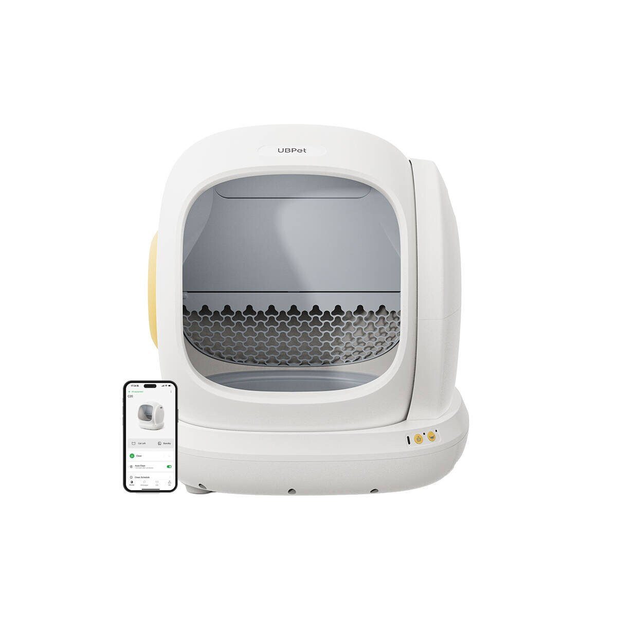 Katzentoilette UBPet C20 Selbstreinigende Katzentoilette Smart