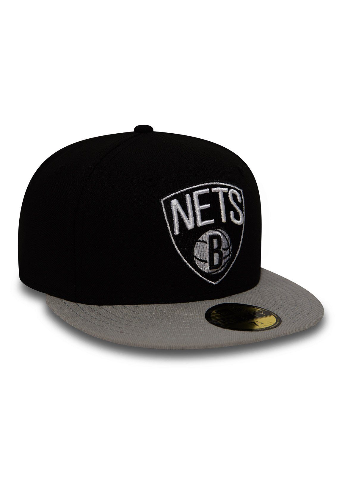 Cap Baseball Era Cap New - New - NETS Era 59Fiftys Black-Grey BROOKLYN