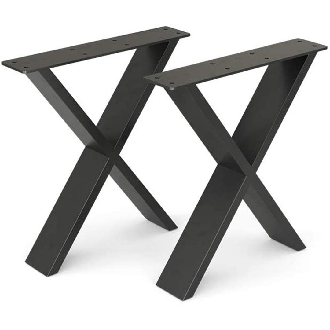 moebel17 Tischgestell 91263 (2er Set), Metallfüße