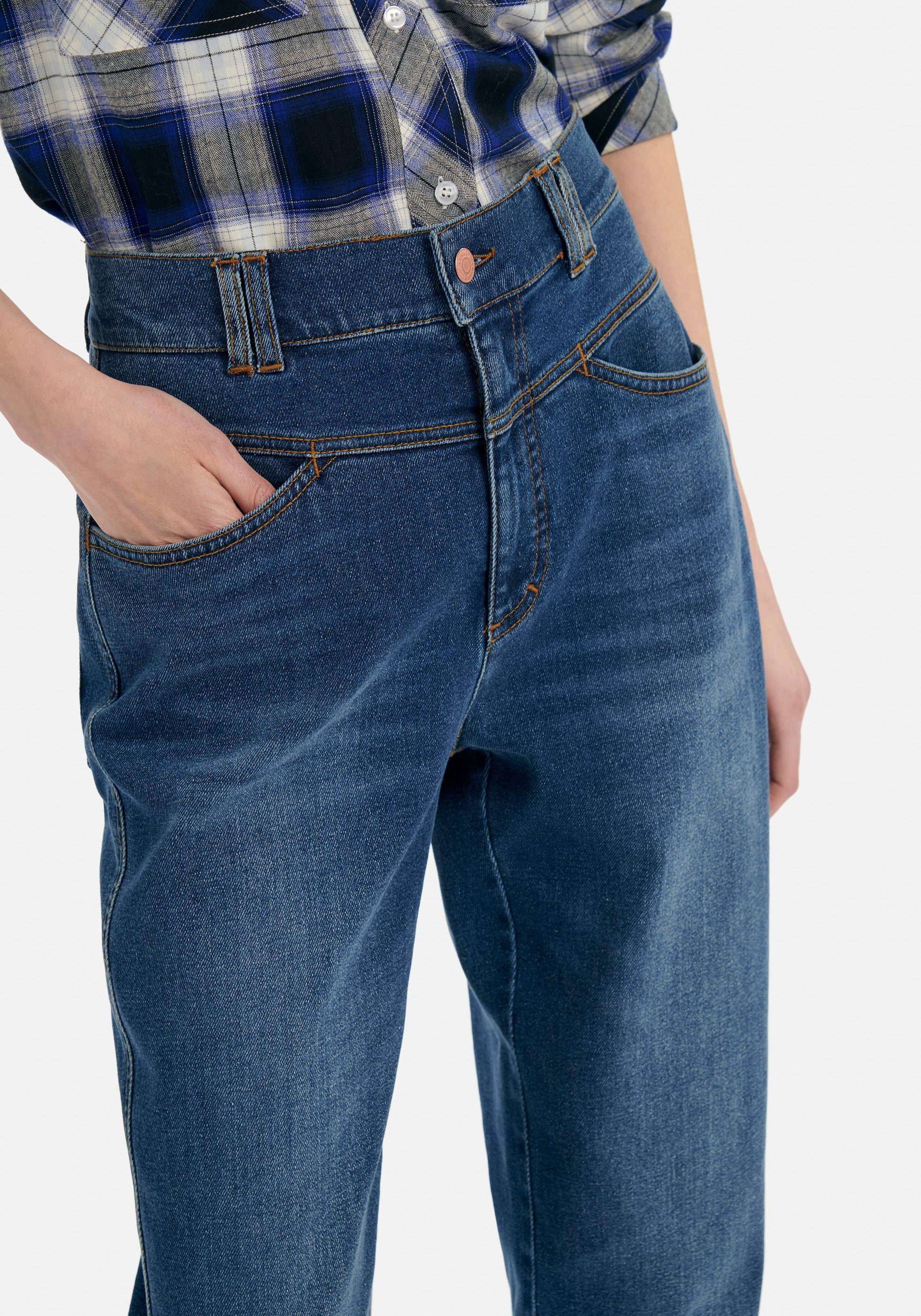 DAY.LIKE 5-Pocket-Jeans cotton BLUE DENIM