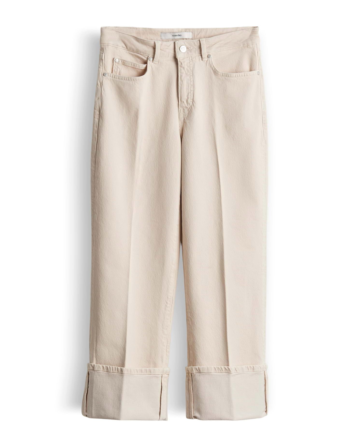 someday 5-Pocket-Jeans Corah turn up sleek natural glaze
