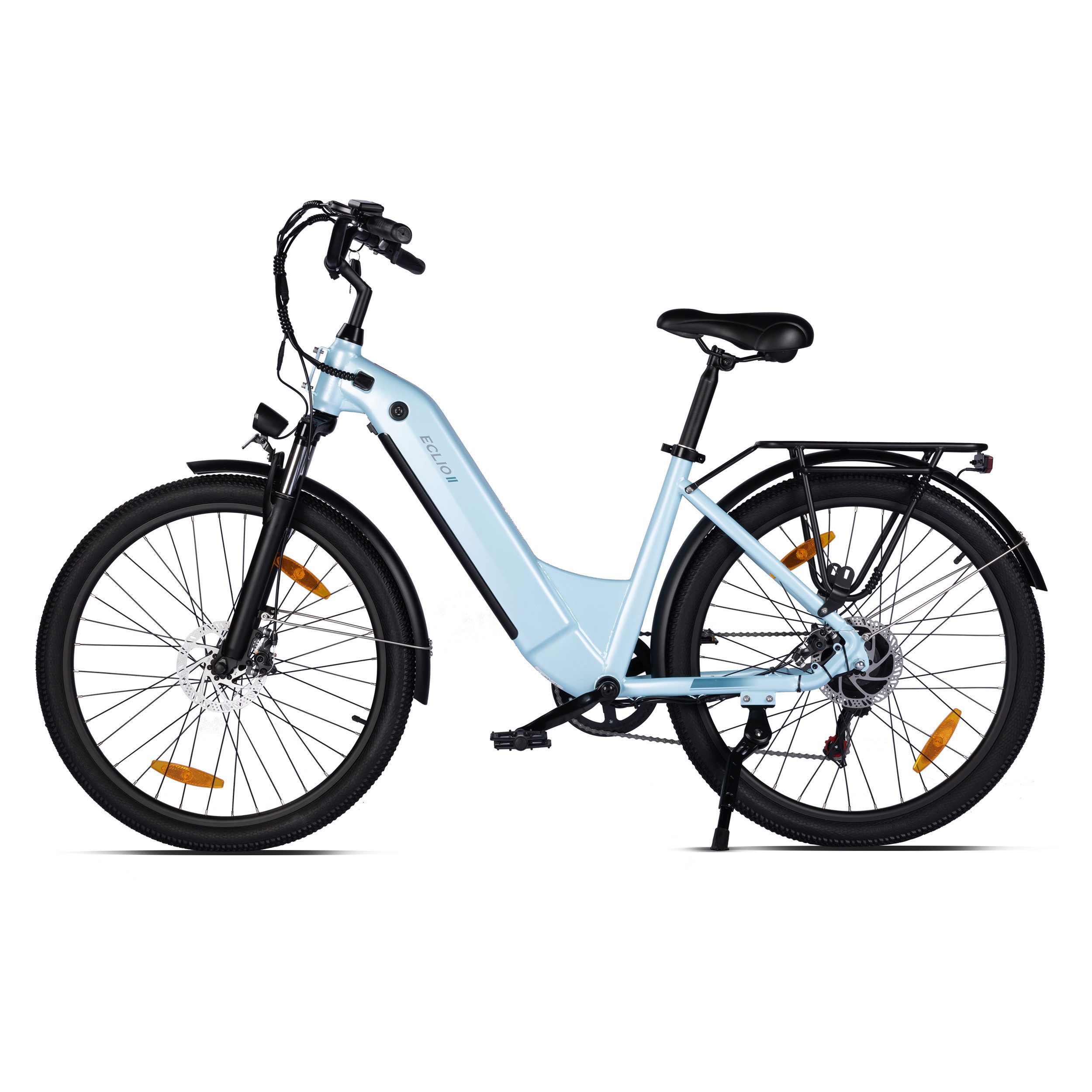 PixelPilot E-Bike Trekkingrad Elektrofahrrad Tiefeinstieg 26" Cityrad 18,2Ah Akku 80km Reichweite, 7 Gang, Nabenmotor, 655,2 Wh, (Packung)