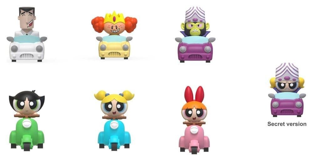 Beast Kingdom Toys Spielzeug-Auto The Powerpuff Girls Pull Back Car Blind Box
