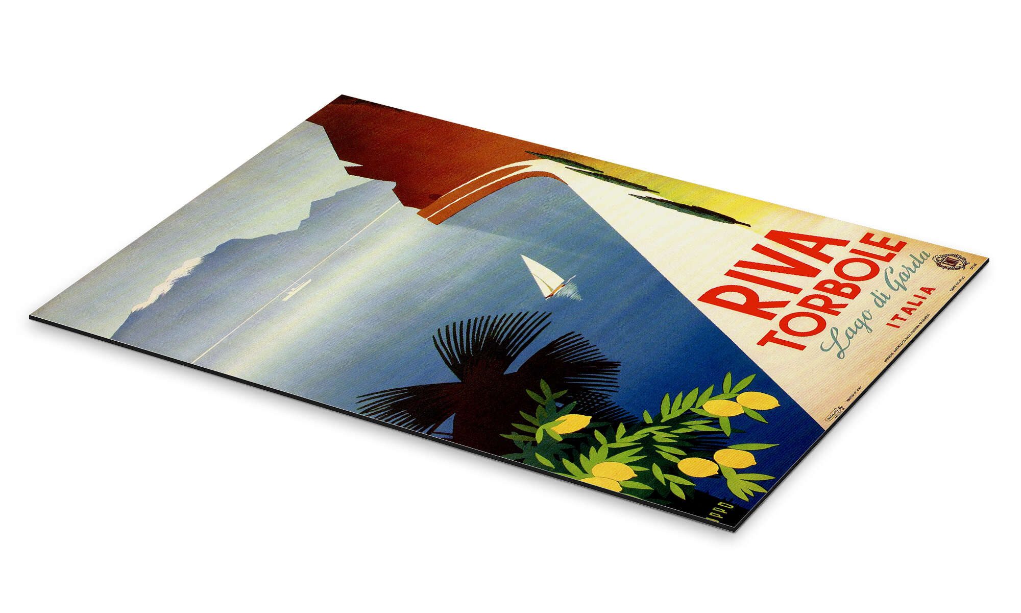 Posterlounge Wandbild Italien - Riva Torbole günstig online kaufen