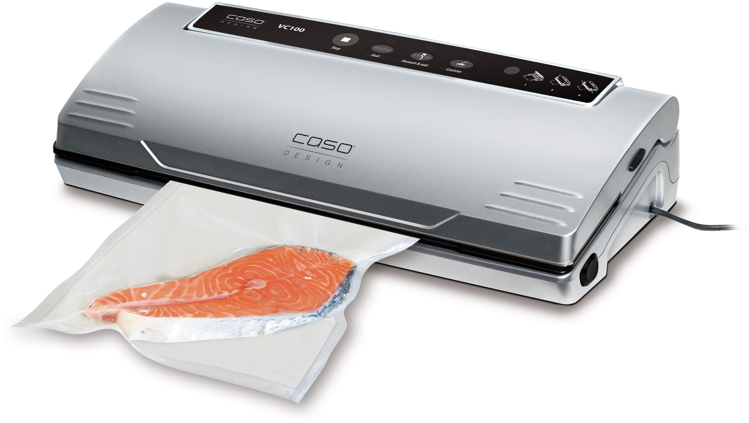 Caso Vakuumierer VC100, 120W, Inkl. 10 gratis Profi-Beutel