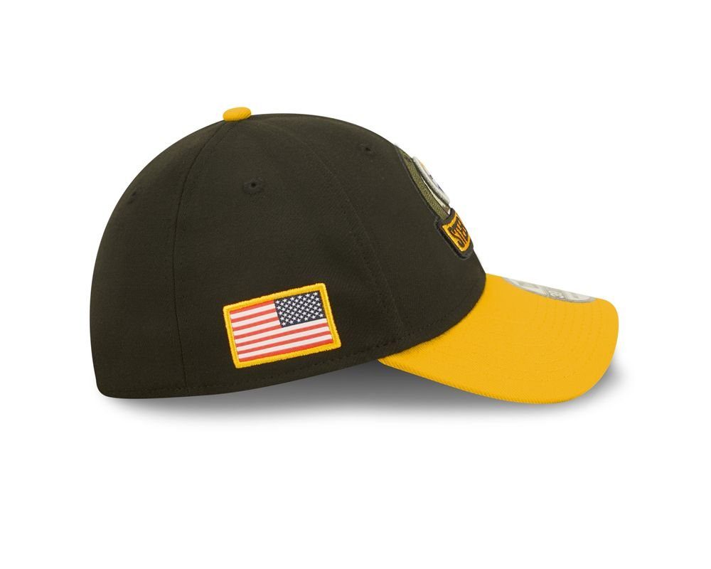 2022 NFL Stretch Cap Service Cap 39THIRTY Baseball Era Era Game Fit Salute to Sideline STEELERS New PITTSBURGH New