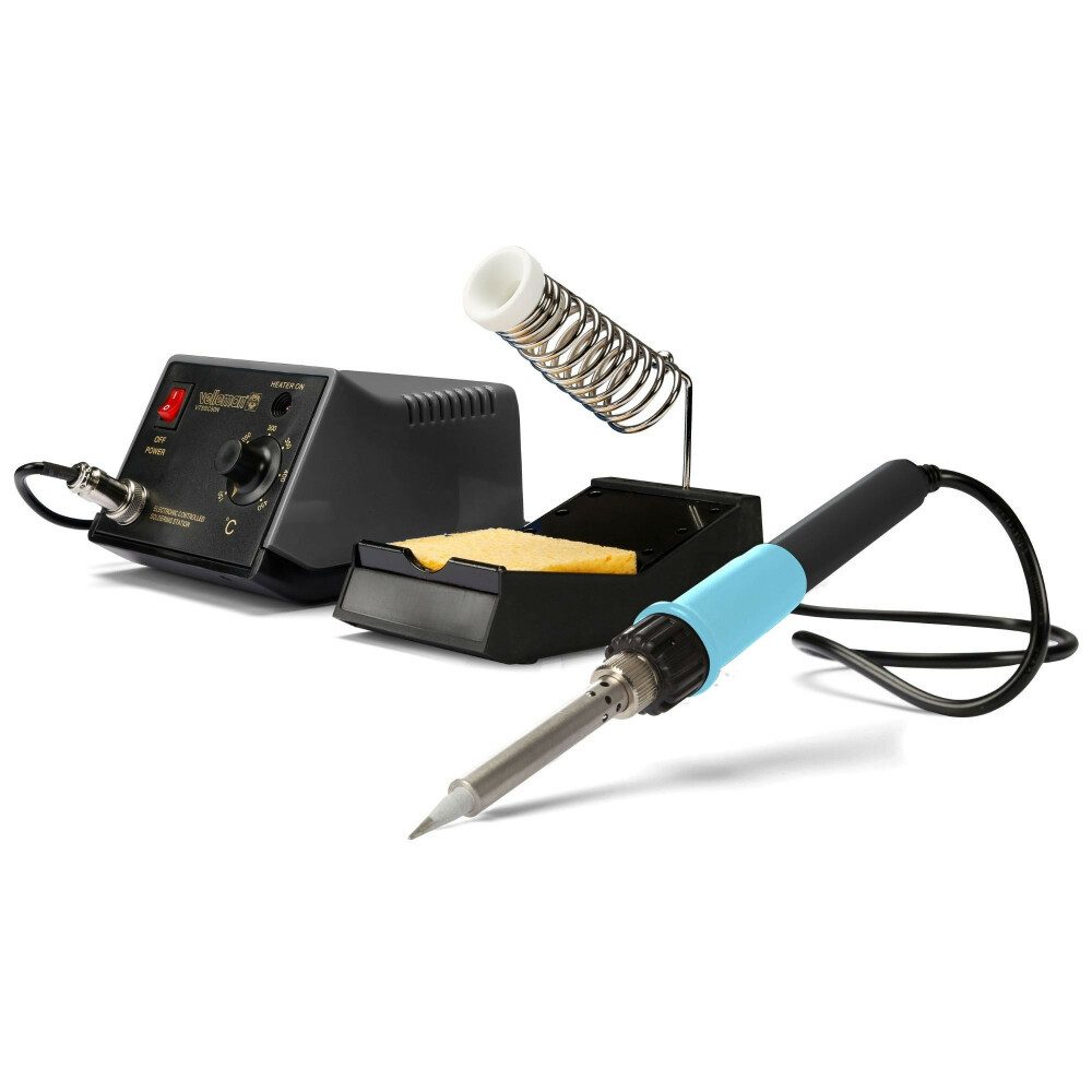 Velleman Lötpistole Lötstation, einstellbar mit LED, keramisches Heizelement, 48 W, Temper, 1-tlg.
