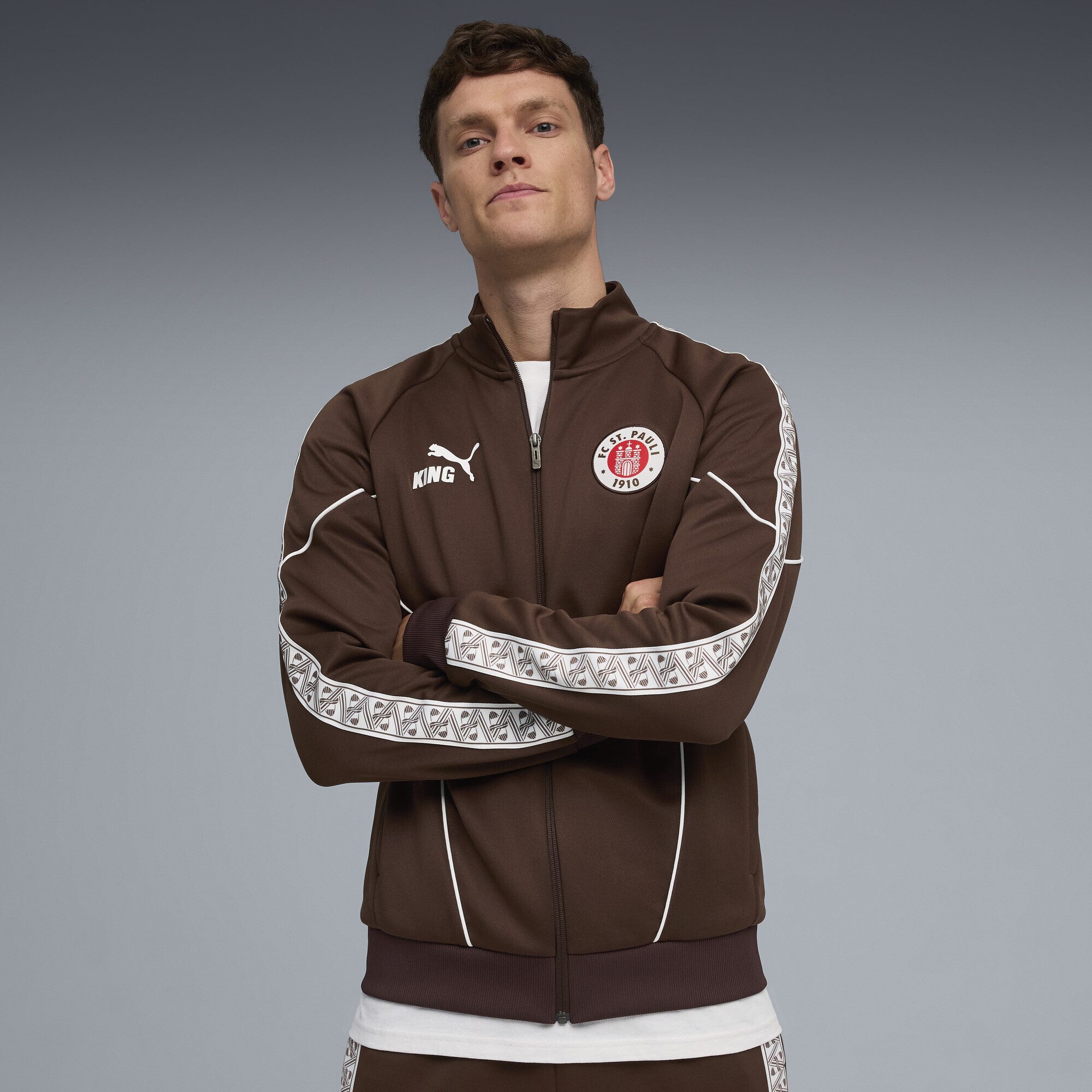 PUMA Sweatjacke FC St. Pauli KING Anthem Jacke Herren günstig online kaufen