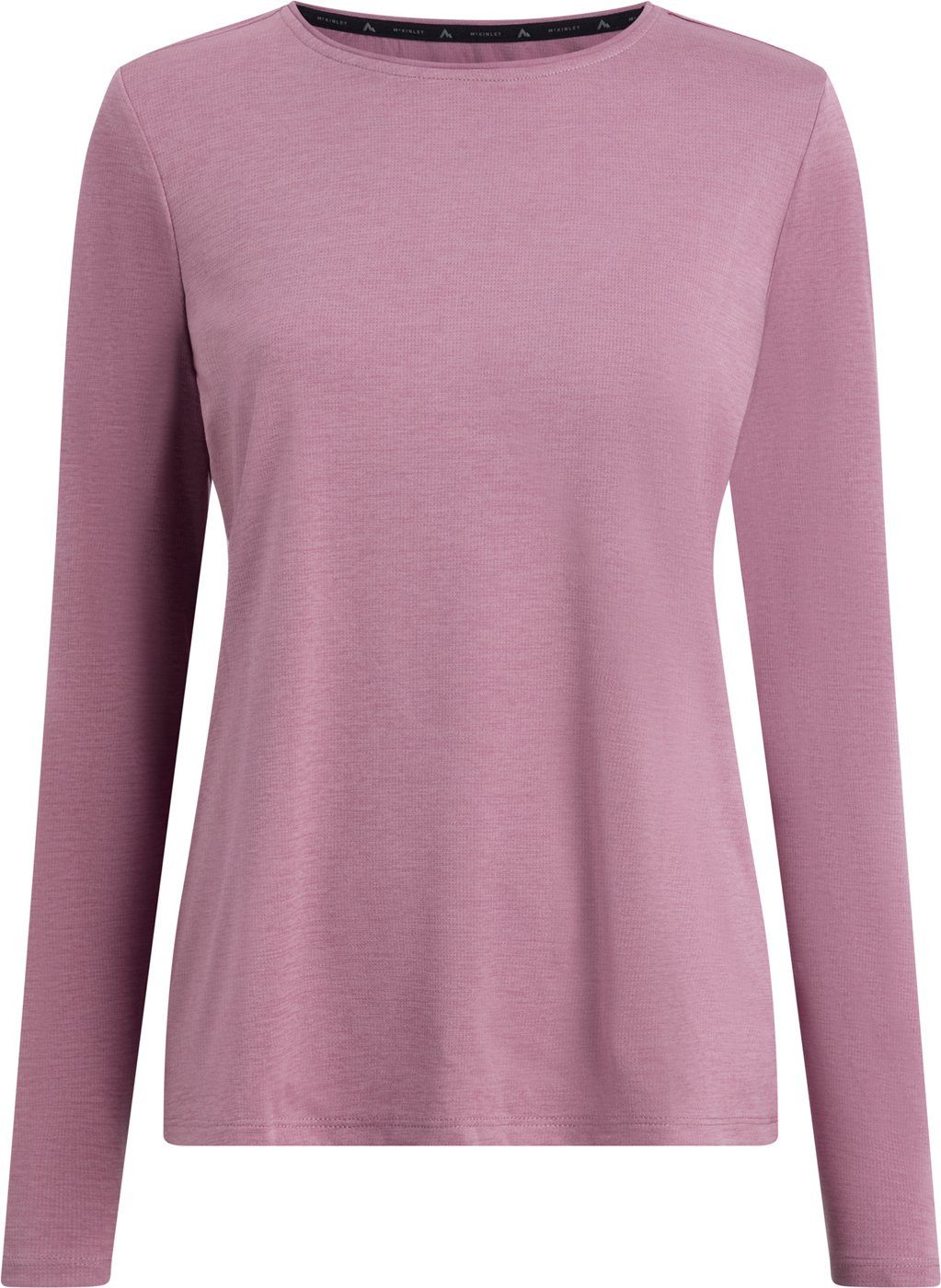 McKINLEY Longsleeve Da.-Langarmshirt Hunu LS II W MELANGE/ROSE DARK