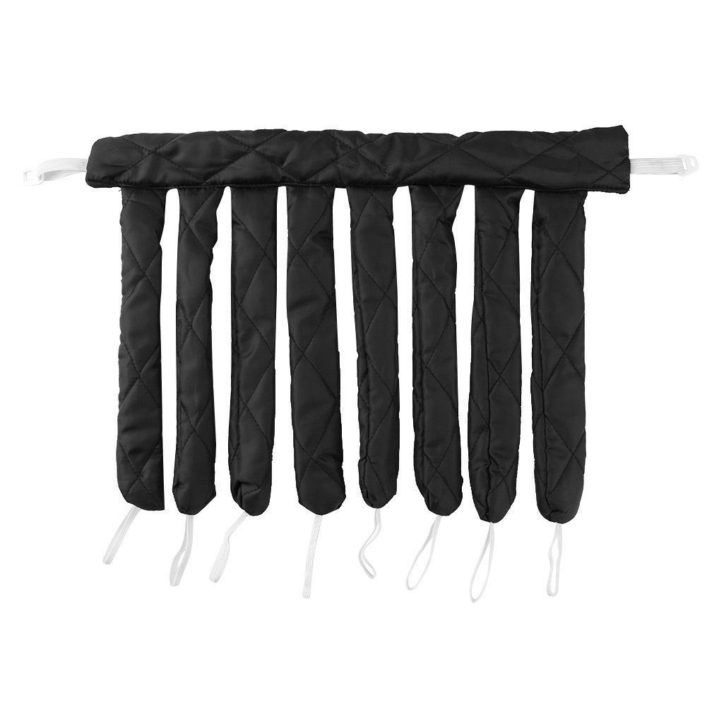 Haarspange Haarspange Abnehmbarer mit acht Krallen schwarz Lockenstab AUKUU Haarspangen
