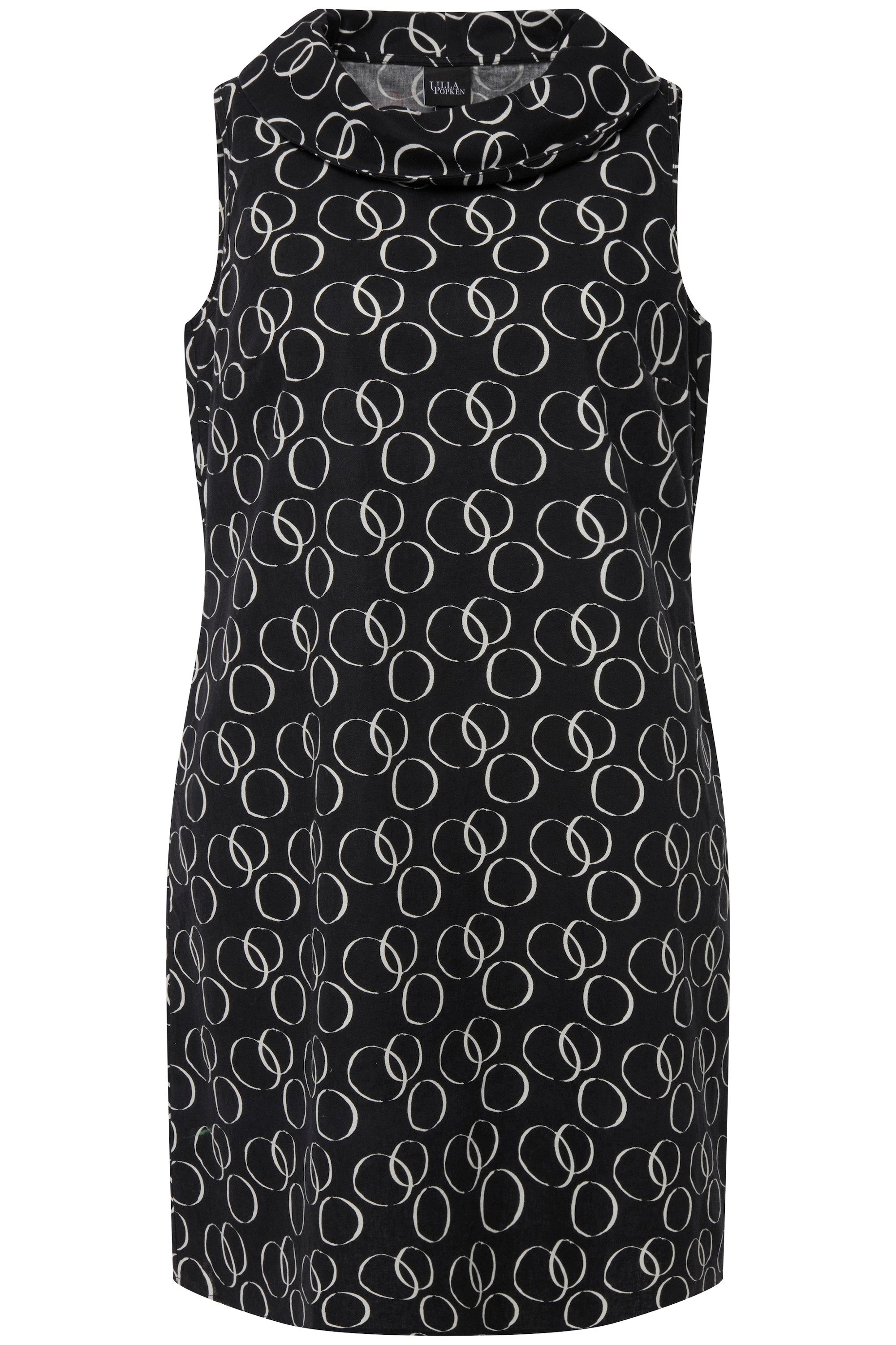 Ulla Popken Jerseykleid Kleid Kreise A-Linie günstig online kaufen
