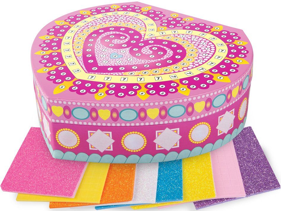 Sticky Mosaics Kreativset Schmuckkästchen Herz