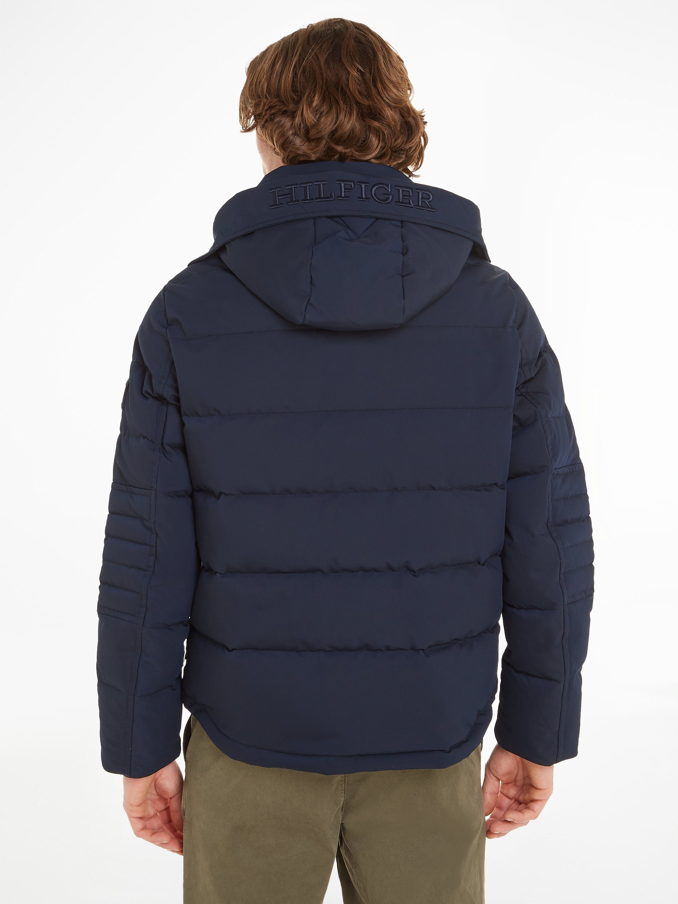 Tommy UTILITY Sky HOODED Desert JACKET ROCKIE Steppjacke Hilfiger