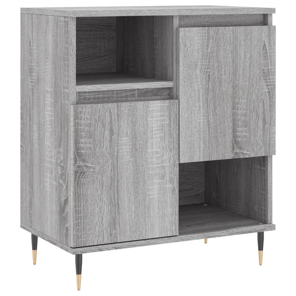 vidaXL Sideboard Sideboard Grau Sonoma 60x35x70 günstig online kaufen