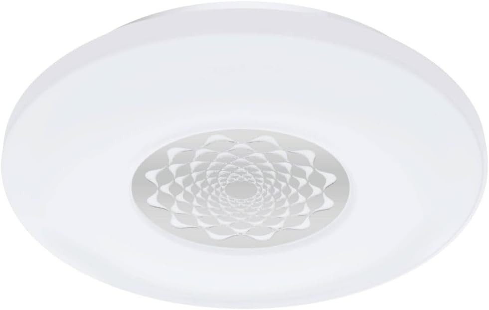 EGLO Deckenleuchten EGLO 33248 LED Deckenleuchte Crosslink CAPASSO-C weiss H:7cm Ø:34cm di, EGLO 33248 LED Deckenleuchte Crosslink CAPASSO-C weiss H:7cm Ø:34cm di