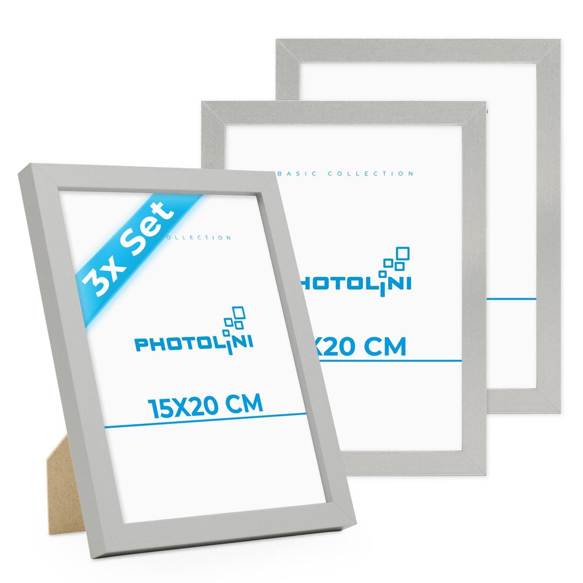 PHOTOLINI Bilderrahmen 3er Set, stabiles MDF-Holz, günstig online kaufen
