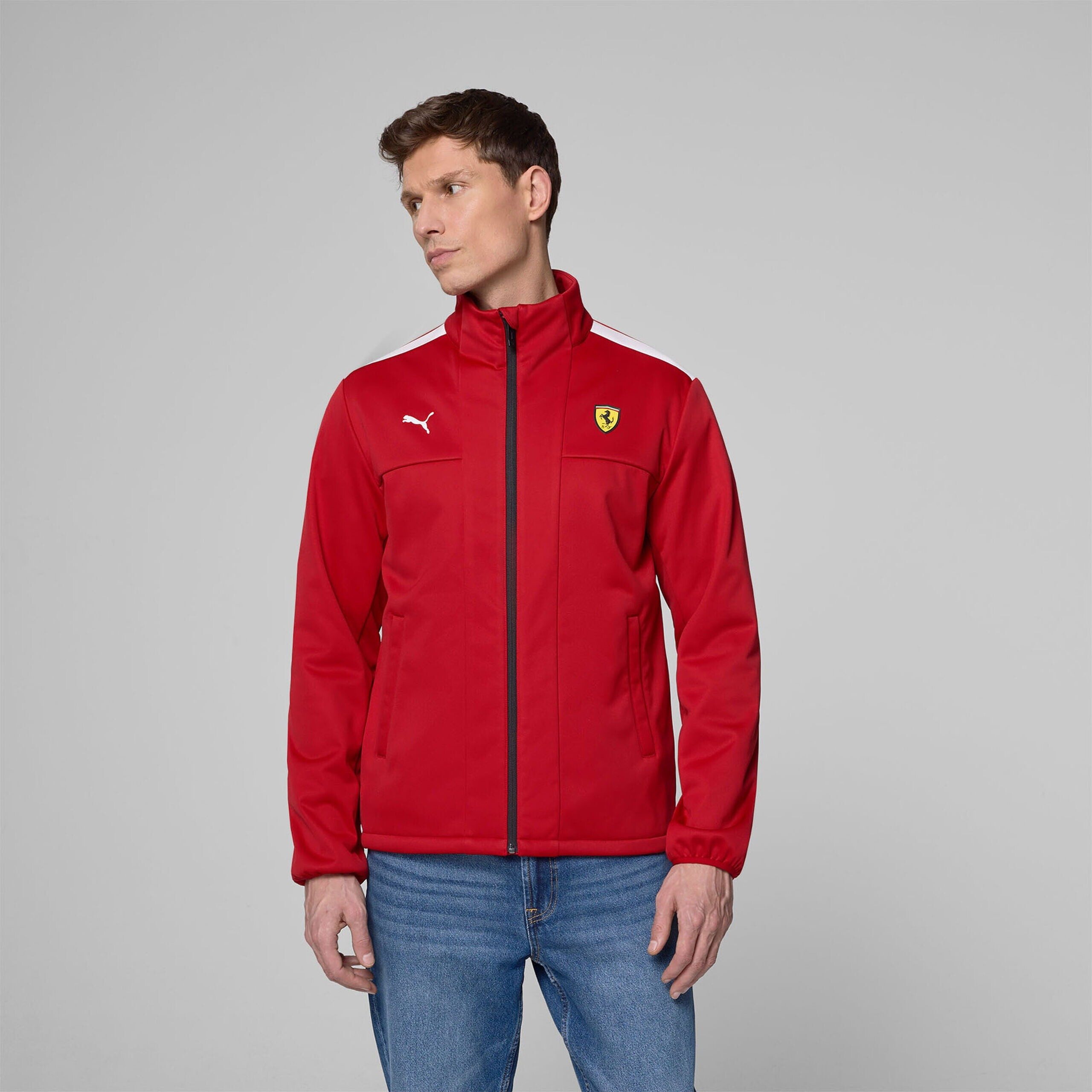 Scuderia Ferrari Softshelljacke Scuderia Ferrari Softshelljacke "Classic" Puma - rot